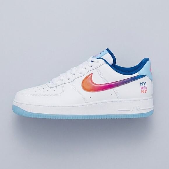 Nike Air Force 1 Low NY vs. NY White Gradient Swoosh Men\'s Size 12 - NEW